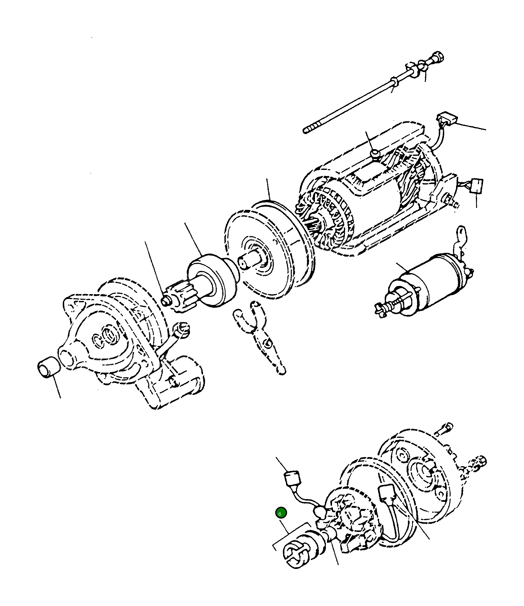 Ремкомплект 4917289M91 Komatsu