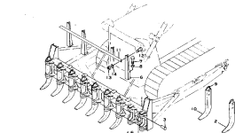Кромка 130-903-1133 Komatsu
