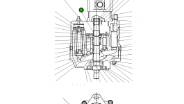 Игольчатый подшипник TA2020Z Komatsu