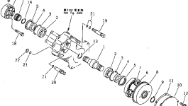 Прокладка YM172738-28250 Komatsu