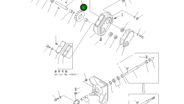 Шпонка TA03322828 Komatsu