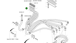 Шланг PF1/2-2200L DS2055906 Komatsu