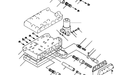 Клапан 424-15-15460 Komatsu