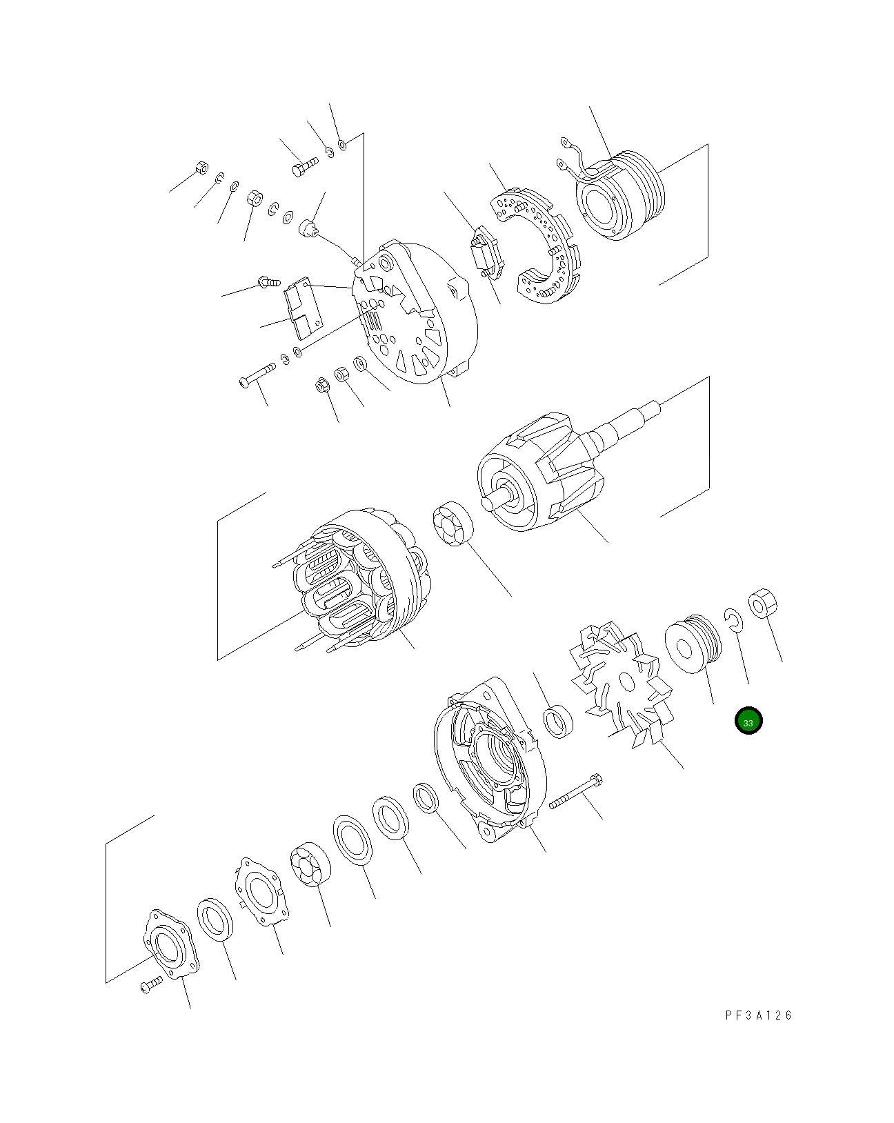 Шайба KD1-0335-220 Komatsu