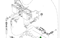 Шаровой кран 654 302 40 Komatsu