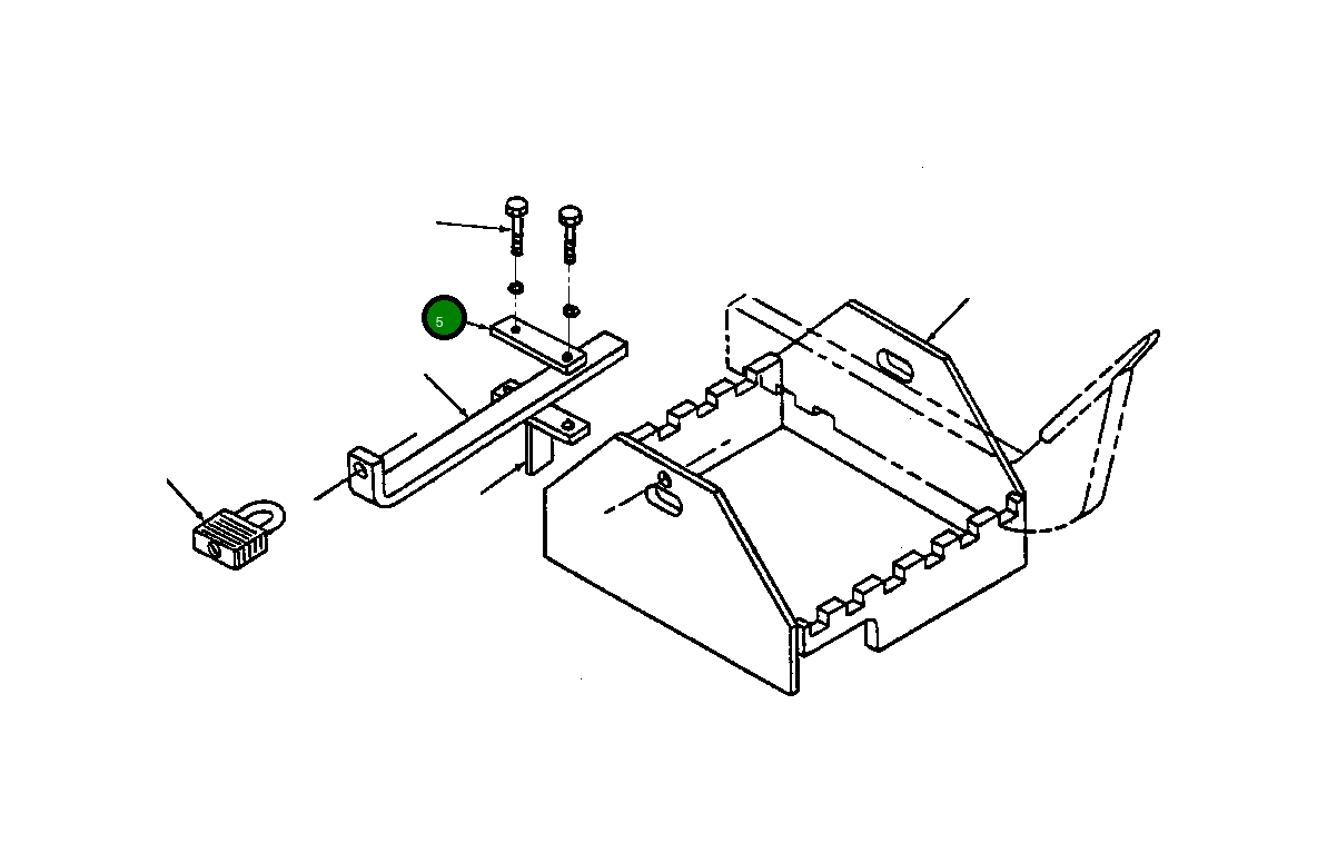 Штанга 161 861 Komatsu