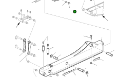 Гайка 801920109 Komatsu