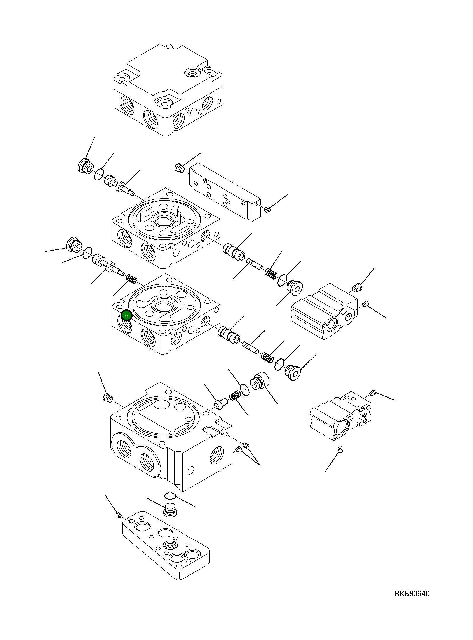 Клапан 723-11-01190 Komatsu