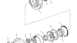 Гайка MI3140983 Komatsu