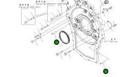 Шпилька 01144-51240 Komatsu