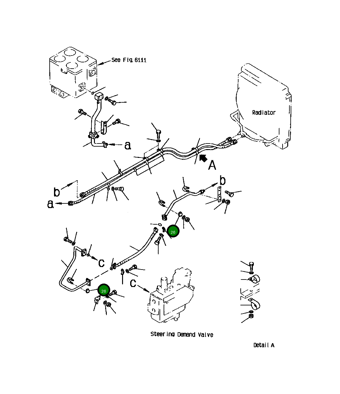 Сиденье 07283-54343 Komatsu