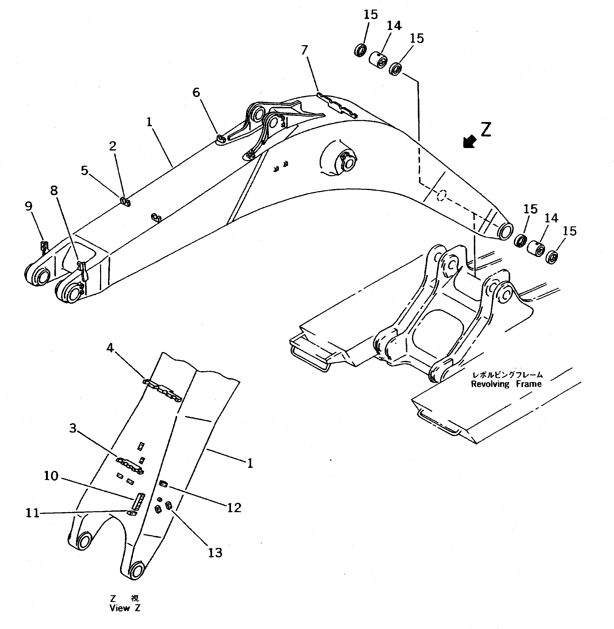 Сиденье 209-70-65140 Komatsu