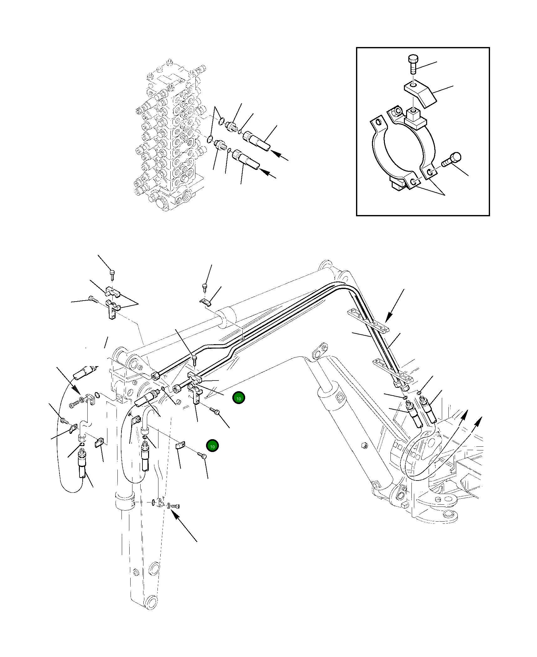 Хомут 22E-62-11850 Komatsu