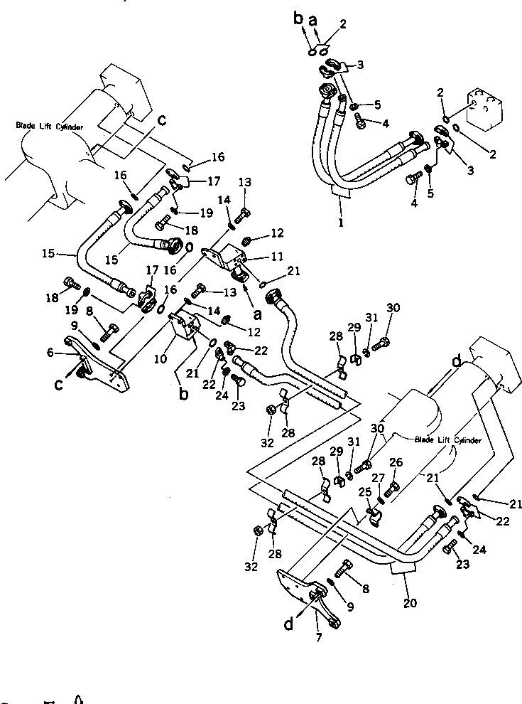 Шланг 07119-00605 Komatsu