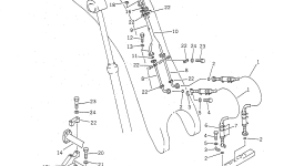 Трубка 21T-62-78710 Komatsu