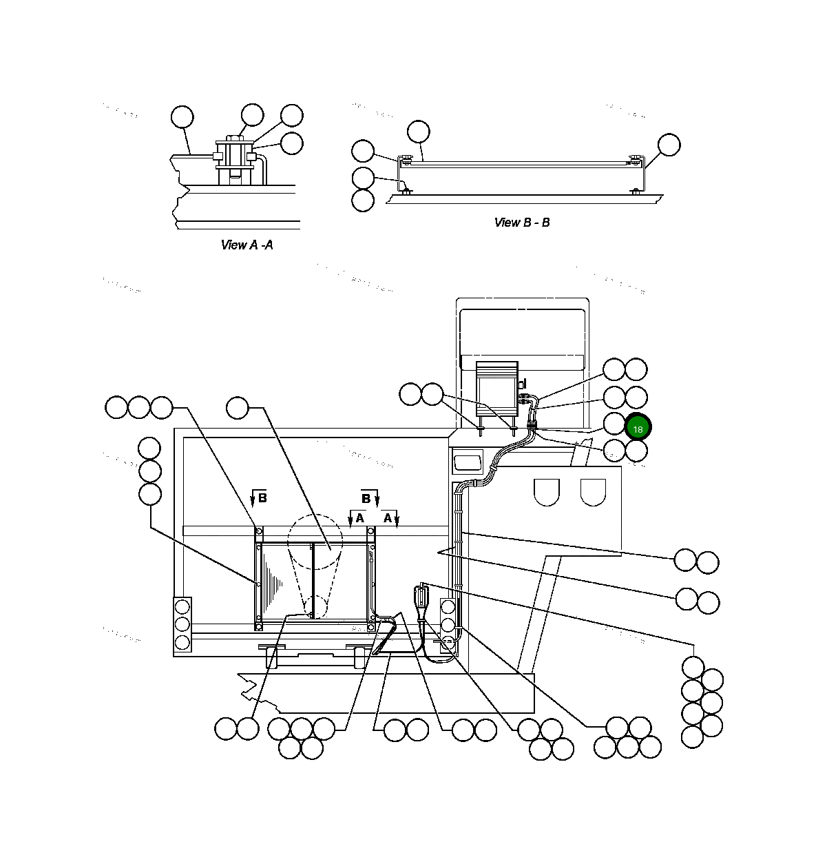Контргайка тонкая PB9354 Komatsu