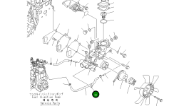 Хомут YM119802-49730 Komatsu