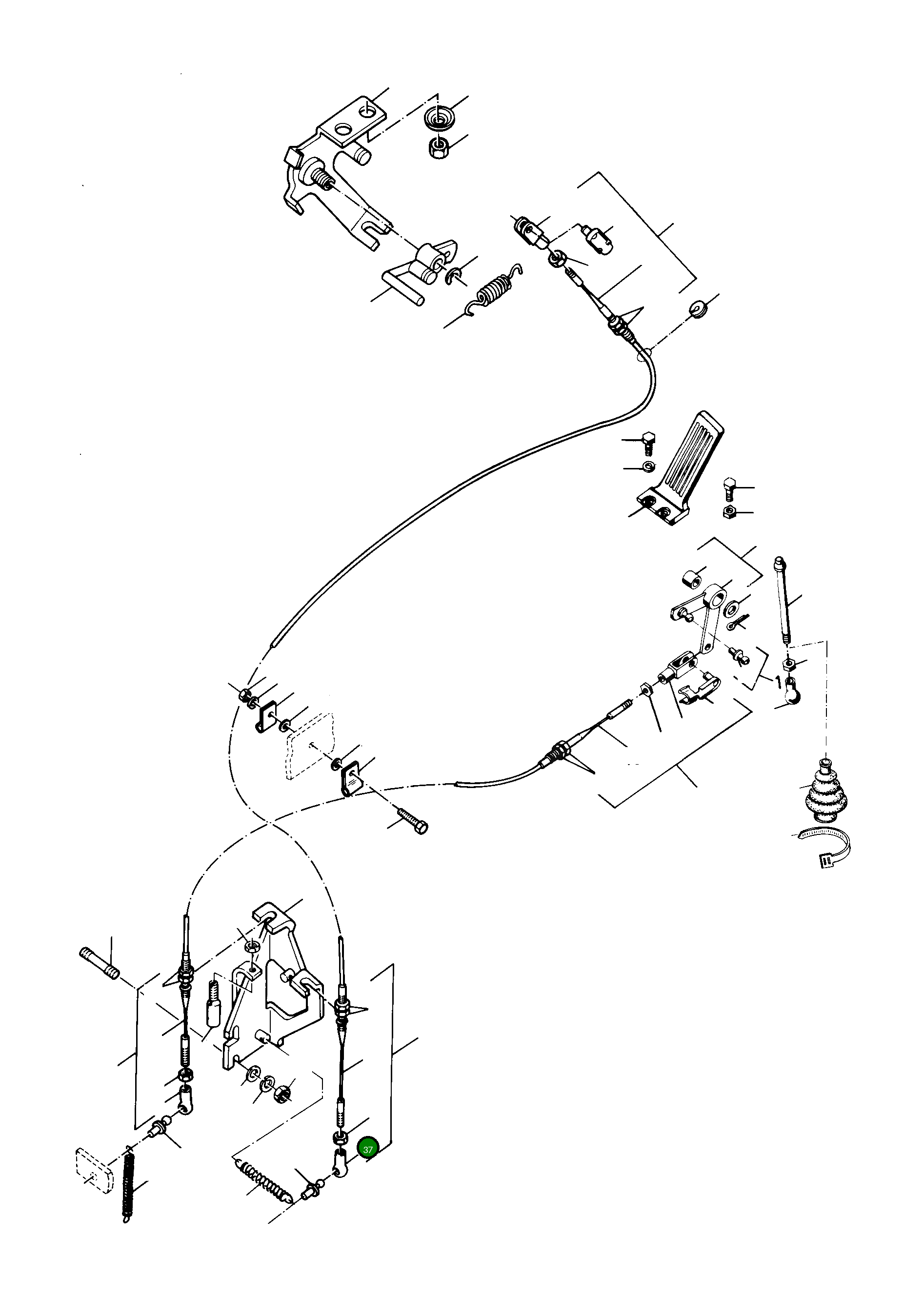 Шаровая опора 3003060X1 Komatsu