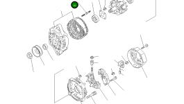 Шпилька 458-848 Komatsu