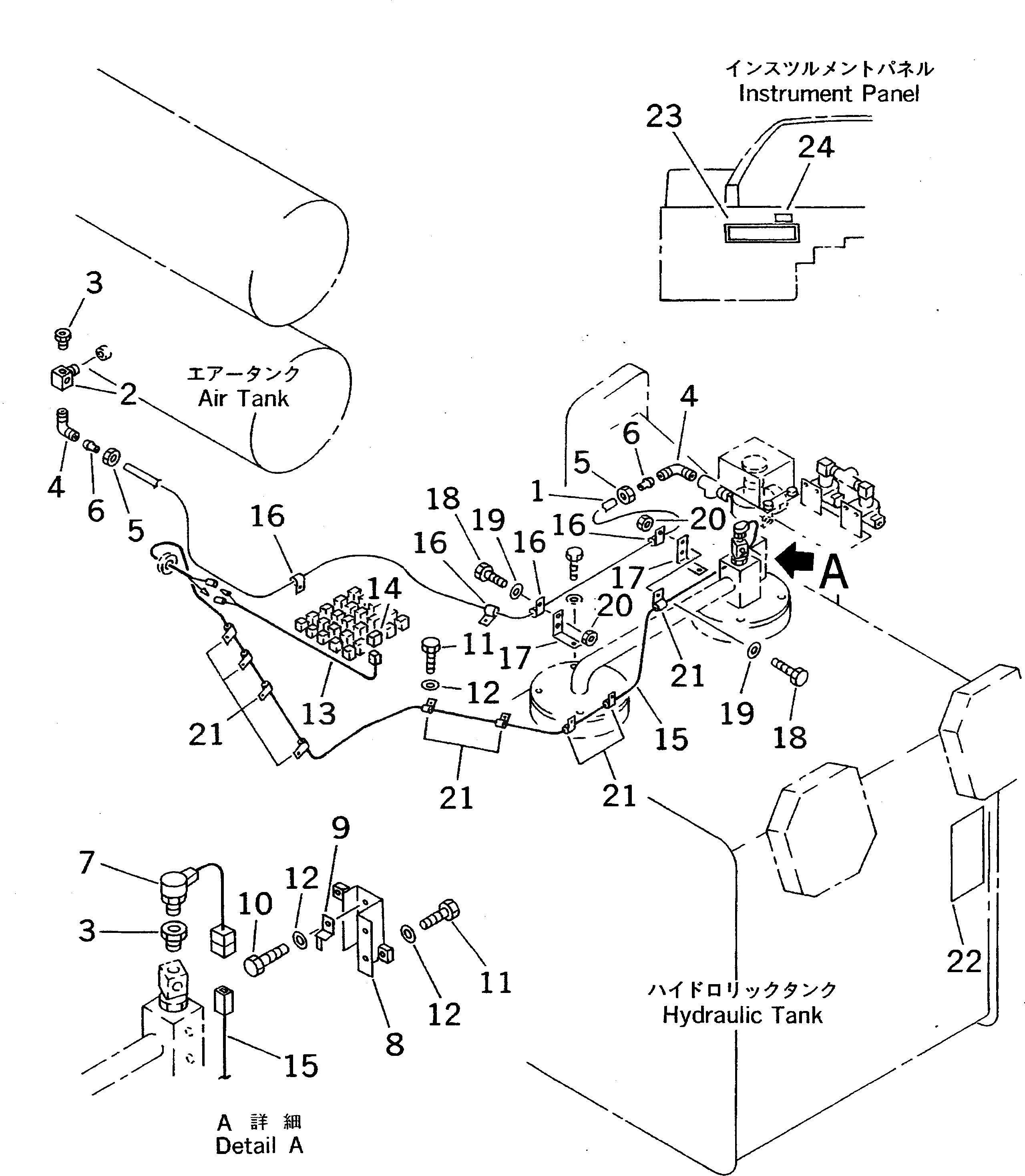 Кронштейн 569-35-41710 Komatsu