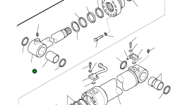 Шток 721-58-60650 Komatsu