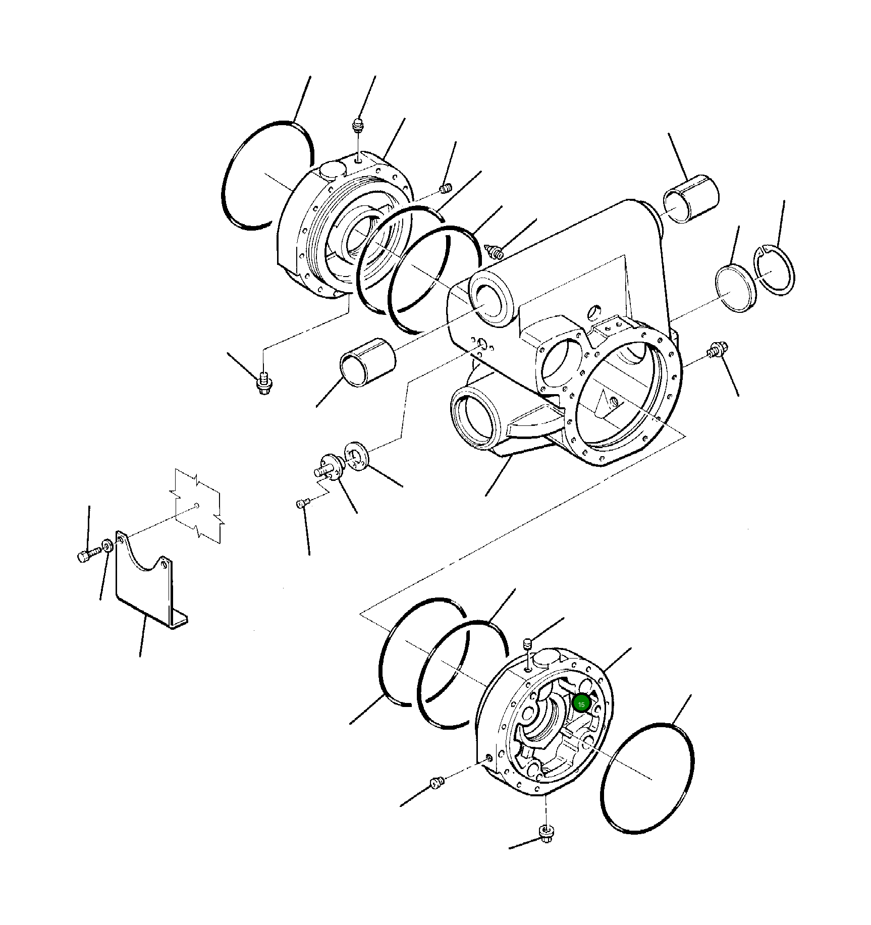 Штифт 21D-23-11220 Komatsu