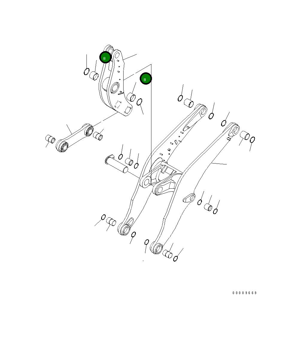 Втулка 426-70-31760 Komatsu