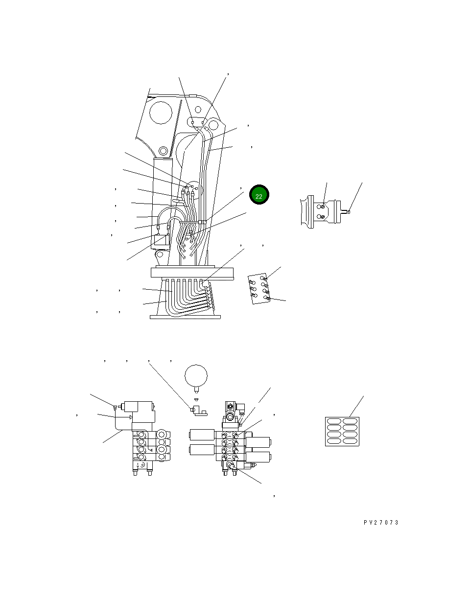 Хомут UN602211061 Komatsu