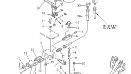 Шланг 21R-973-1220 Komatsu