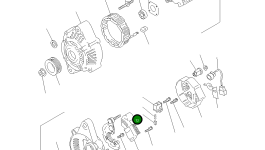 Щётка ND021660-0510 Komatsu