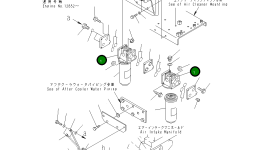Фильтр подсборка 600-212-1811 Komatsu