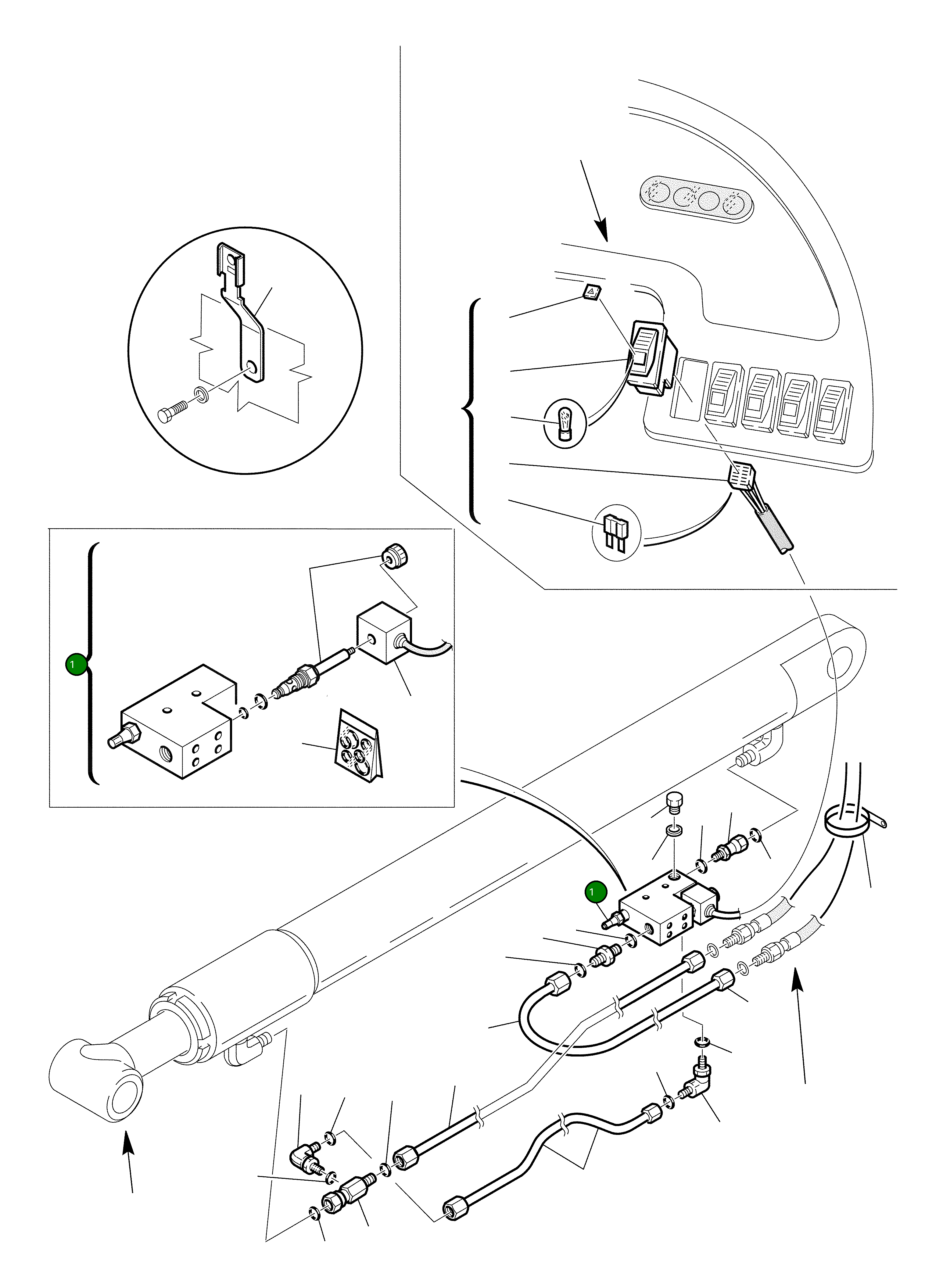 Клапан 845250086 Komatsu