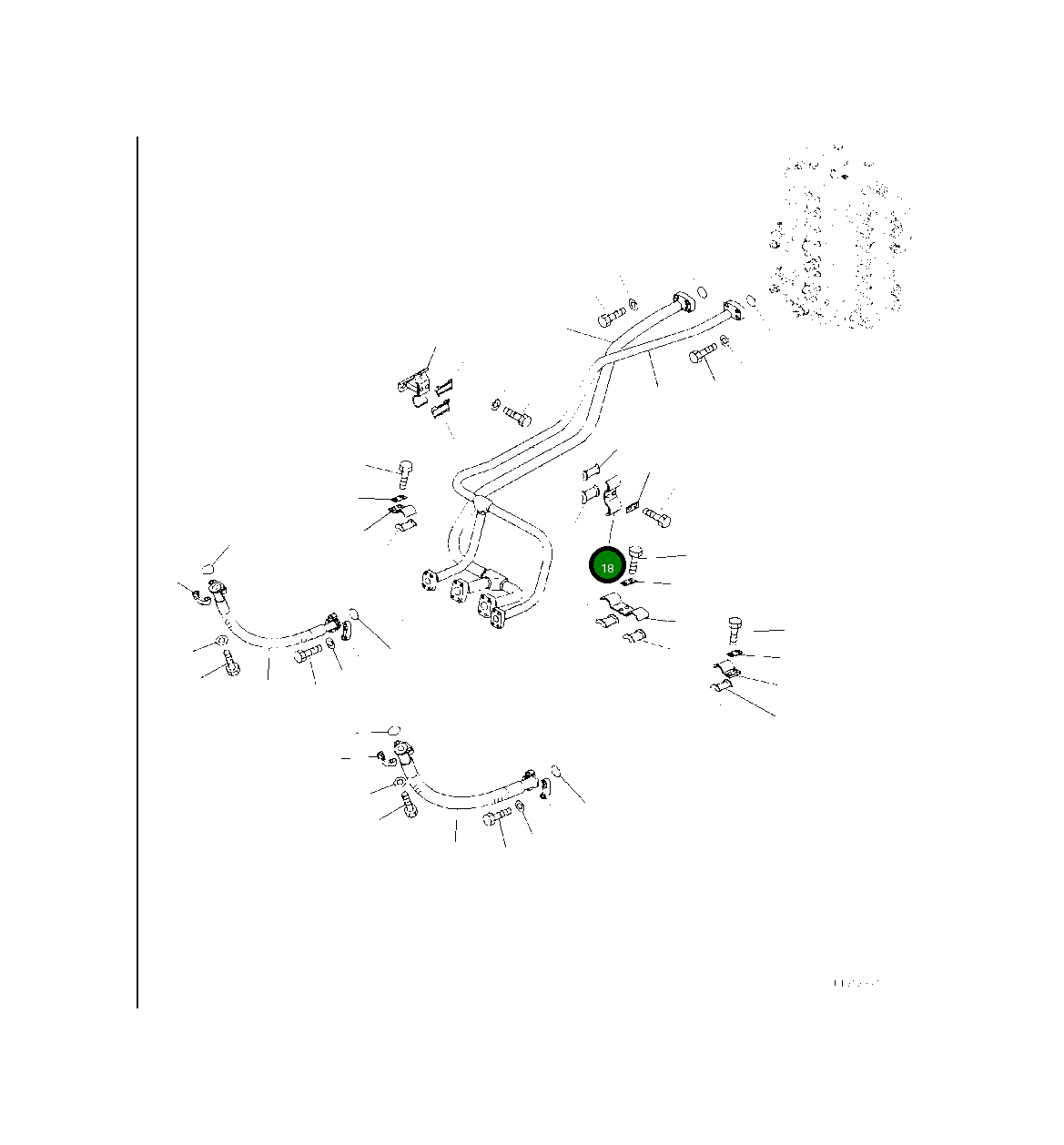 Хомут 20Y-62-13741 Komatsu