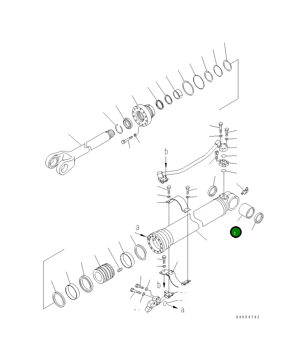 Втулка 426-46-33140 Komatsu