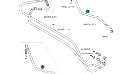 Шланг 2184-1036D31 Komatsu