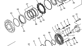 Уплотнение 423-33-11421 Komatsu