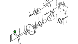 Клиновой многоручьевой ремень 1240 873 H1 Komatsu