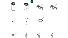 Фильтр топливный водоотделитель 1240 619 H2 Komatsu
