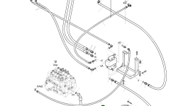 Шланг PF1/4-2200L 2184-1061D131 Komatsu