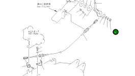 Гайка 267-15-41114 Komatsu