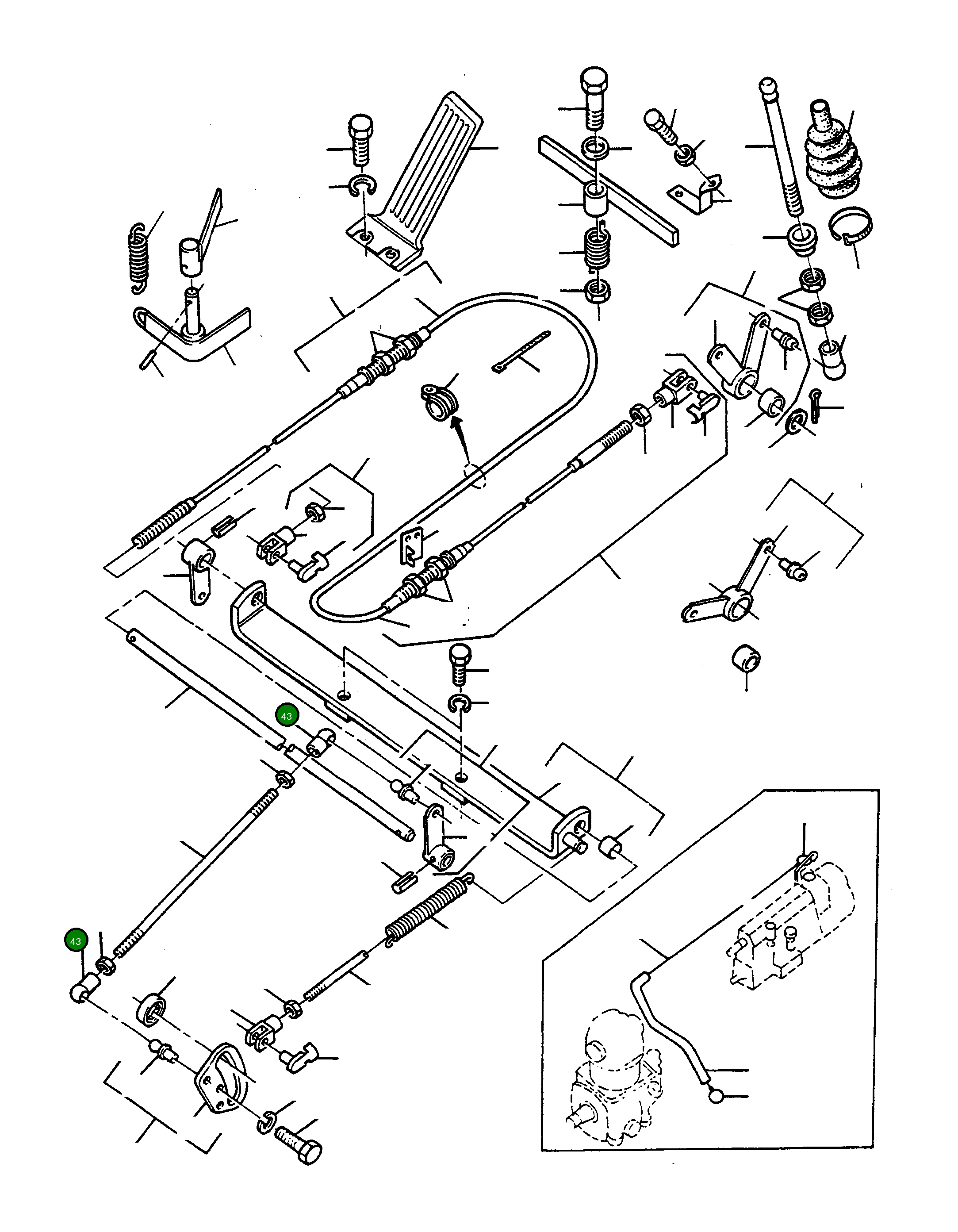 Шаровая опора 3003063X1 Komatsu