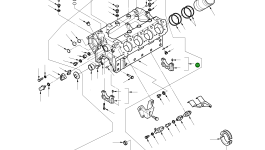 Крышка подшипника в сборе (TH) 65.01105-6014 Komatsu