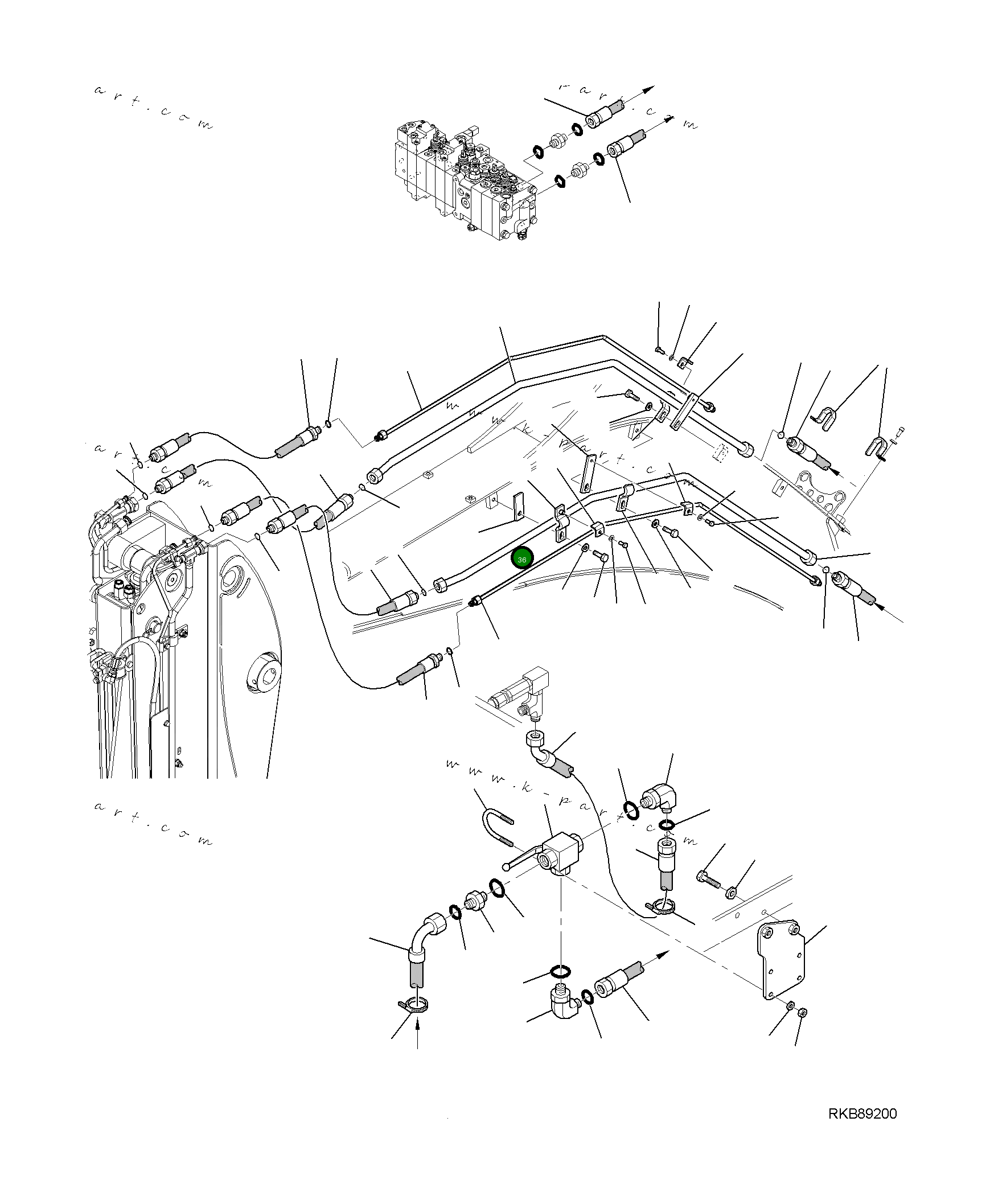 Хомут 42N-63-12660 Komatsu