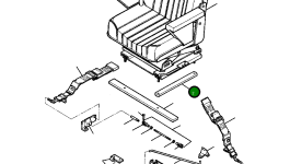 Проставка сиденья 453 852 R1 Komatsu
