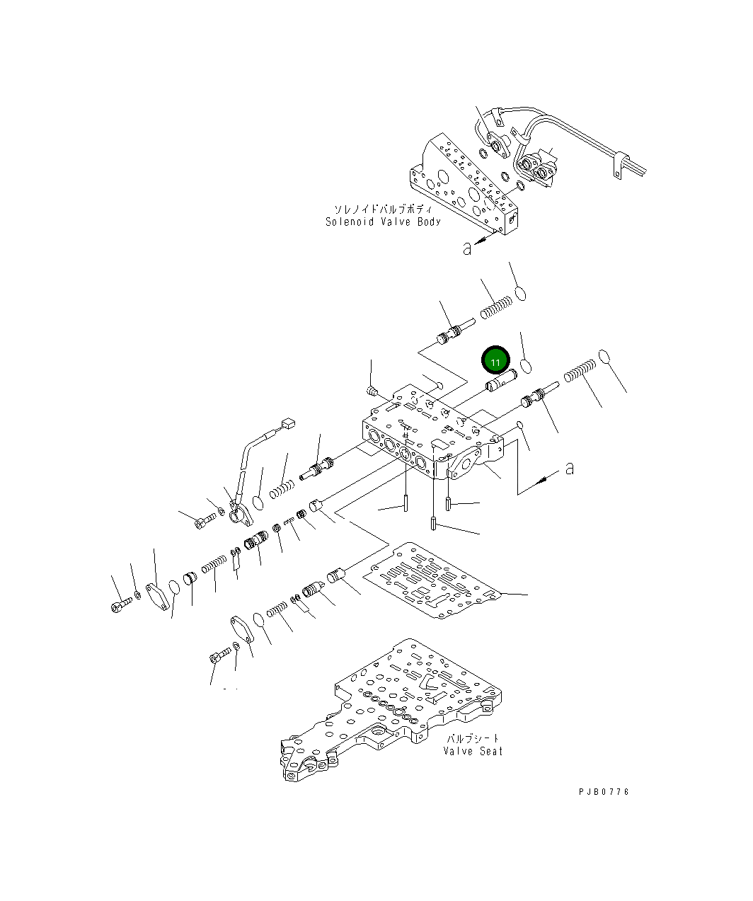 Клапан 17A-15-15351 Komatsu