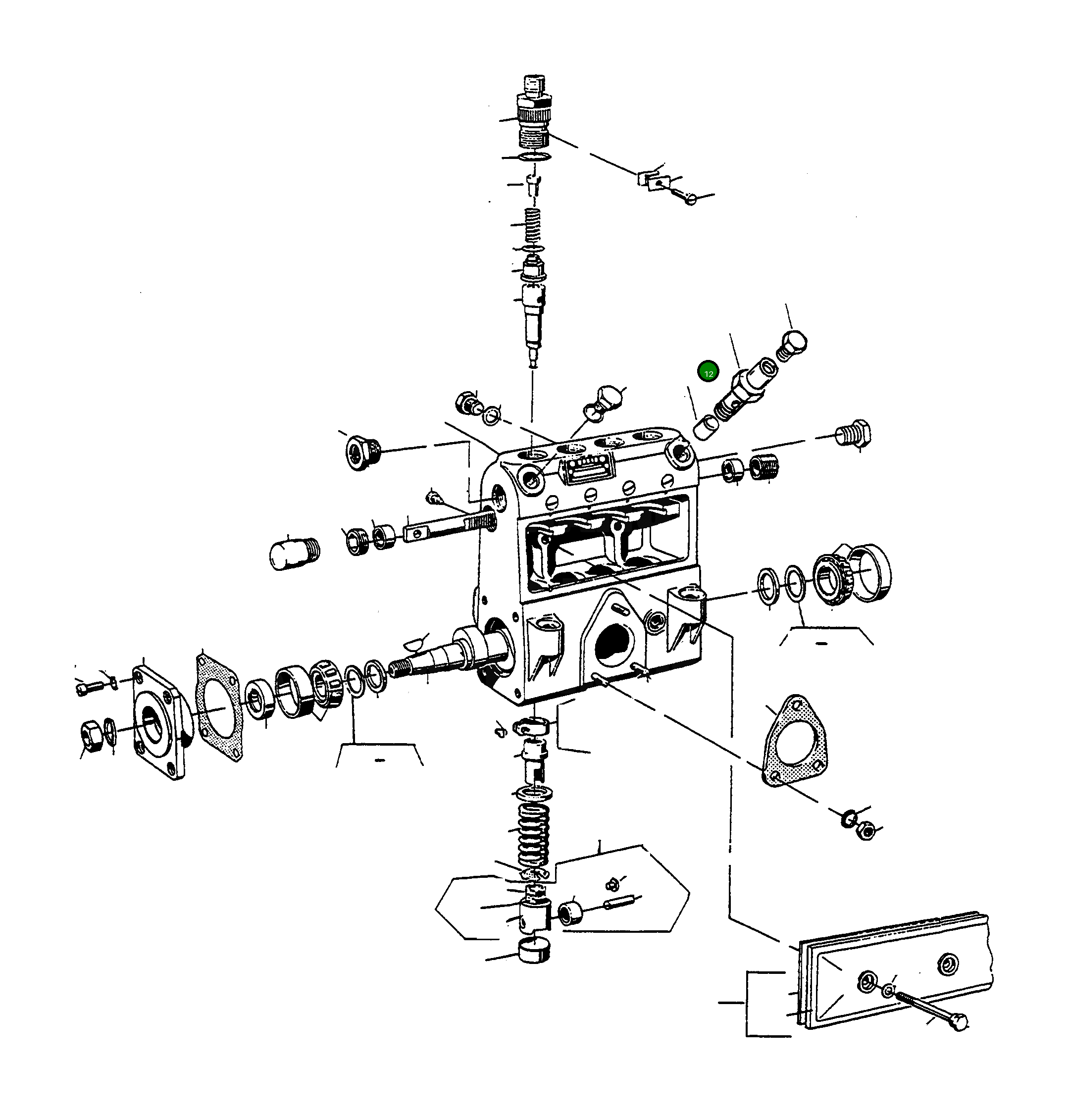 Втулка 4910568M1 Komatsu