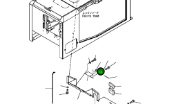 Шайба 01643-308232 Komatsu