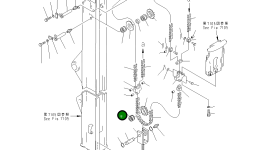 Роликовый подшипник 11T-71-11520 Komatsu