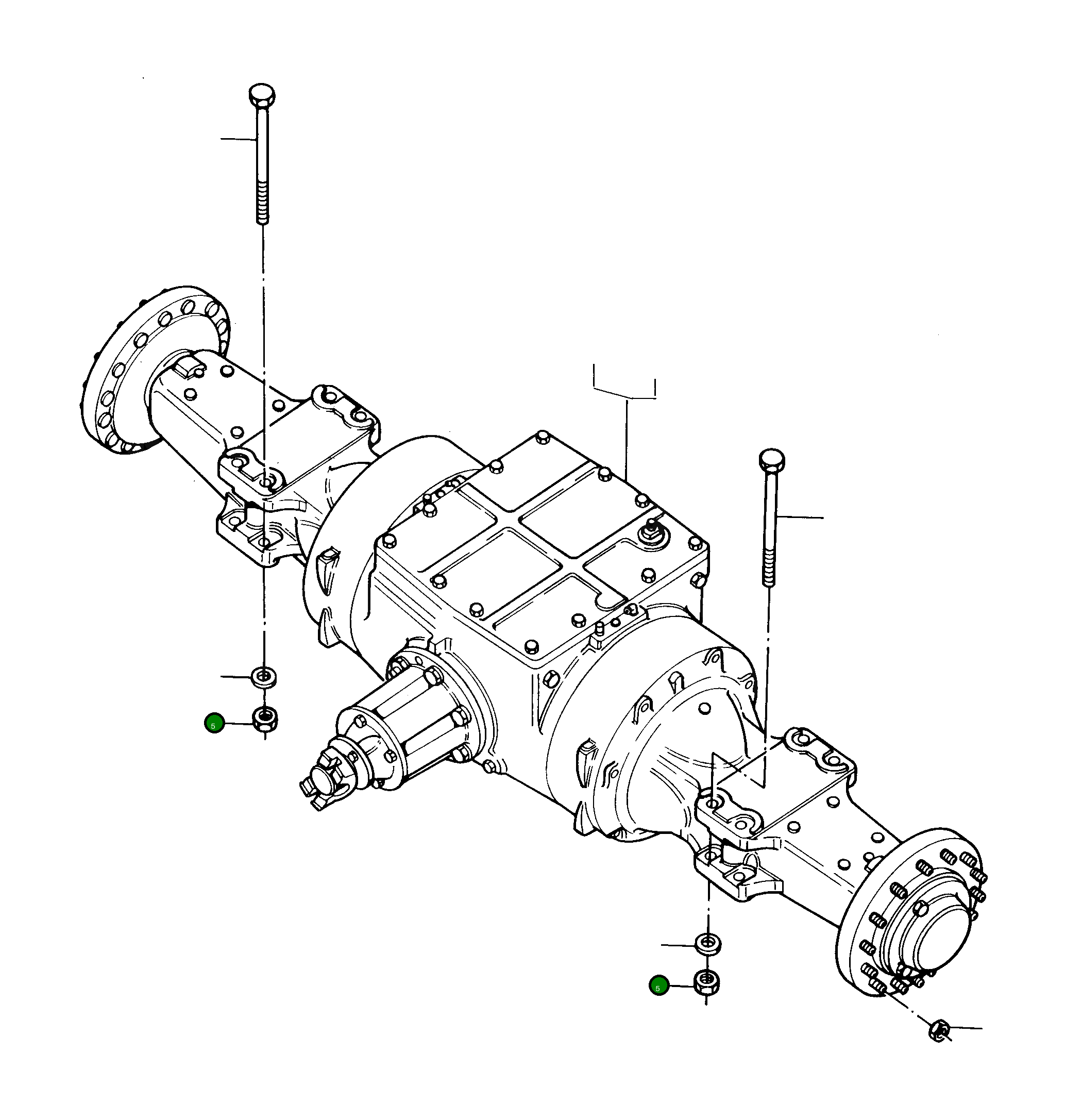 Гайка 1440726X1 Komatsu