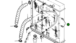 Хомут 186 054 Komatsu